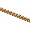 Дентильный багет - рельефный резной декор из дерева