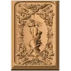 Рельефное панно «Стражница меча» - резной деревянный декор