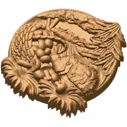Ежик в корзинке