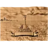 Морской монумент "В море" - резное панно из дерева