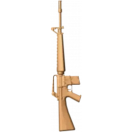 Силуэт M16