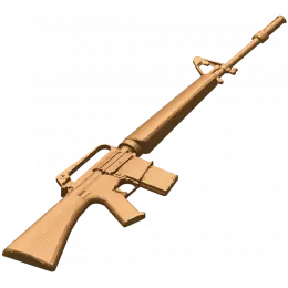 Силуэт M16