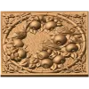 Воробьиный венок - резная панель из дерева