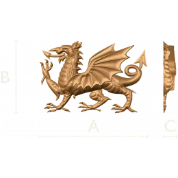 Дракончик (геральдический рельеф)