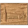 Рельефное панно «Кремлёвская набережная» - резной деревянный декор
