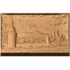 Рельефное панно «Кремлёвская набережная» - резной деревянный декор
