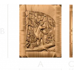 Лесной лось