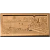 Панно Морская терраса - резной деревянный пейзаж на заказ