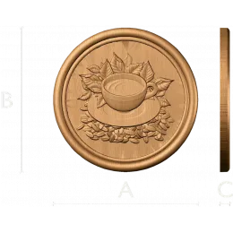Кофейный медальон