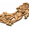 Гавайская Tiki - резное панно из массива дерева