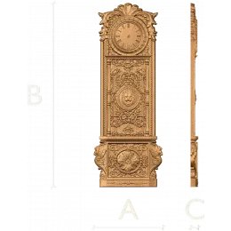 Часы «Лев и акант»