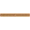 Резная планка-накладка 13130 - вертикальный декоративный багет из дерева