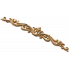 Резной горизонтальный декор «Вензель Аврора» - накладка из массива