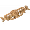 Резной декор «Картуш Лавровый» - деревянная накладка для мебели