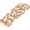 Резная дверная накладка «Барочная лоза» - деревянный декор