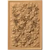 Рельефная панель «Виноград» - резной деревянный декор из массива
