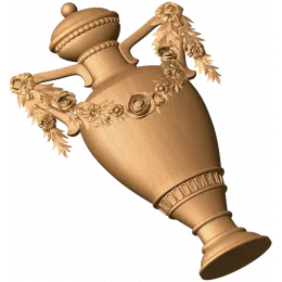 Амфора «Цветочная гирлянда»