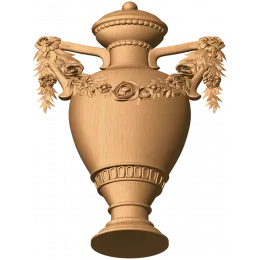 Амфора «Цветочная гирлянда»