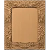 Резная рамка «Акант-плинт» из массива дуба, бука, ясеня