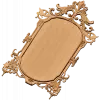 Резная рамка в стиле рокайль из дуба, бука или ясеня