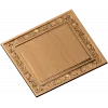 Резная рамка «Венец» - декоративная квадратная деревянная панель