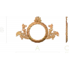 Резная овальная рамка с акантовыми листьями