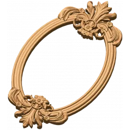 Овальная рама «Викторианский картуш»