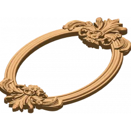 Овальная рама «Викторианский картуш»