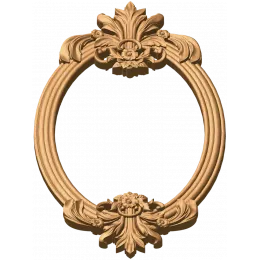 Овальная рама «Викторианский картуш»