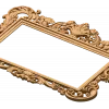 Резная деревянная рамка «Королевский картуш» - барочный резной декор