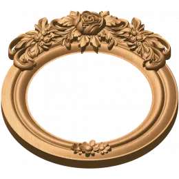 Рамка «Розовый вензель»