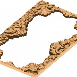 Акантовый картуш
