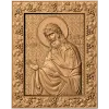 Святой Иоанн Креститель - резное деревянное панно