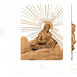 Спас в лучах