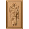 Икона-панно «Ангел-Хранитель» - резной деревянный декор на заказ