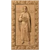 Икона «Илья Пророк» - резная деревянная панель
