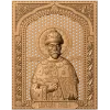 Рельефная церковная панель «Царская икона» - резной деревянный декор