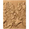 Барельеф «Казнь Иисуса Христа» - резное панно из дерева