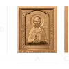 Икона Святителя Николая Чудотворца - резной деревянный образ