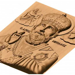 Чудотворец - барельеф Николая
