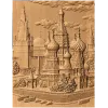 Резное панно «Покровский ансамбль» - деревянный декор из массива