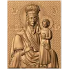 Рельефная икона «Призри на смирение» - резной деревянный декор