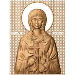 Панно-икона «Святая Варвара»