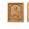 Резная икона Святая Ксения Петербургская - деревянное панно