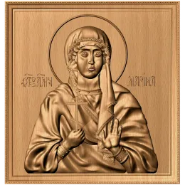Барельеф Святой Марины