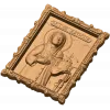 Деревянная икона Святой Матроны в резной раме