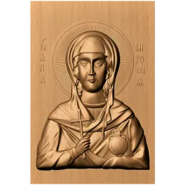 Барельеф «Святая Миропия»