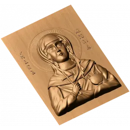 Барельеф «Святая Миропия»