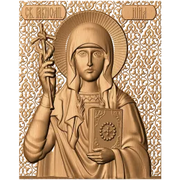 Нимбовая икона Святой Нины