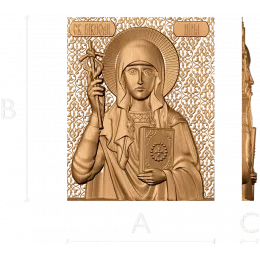 Нимбовая икона Святой Нины